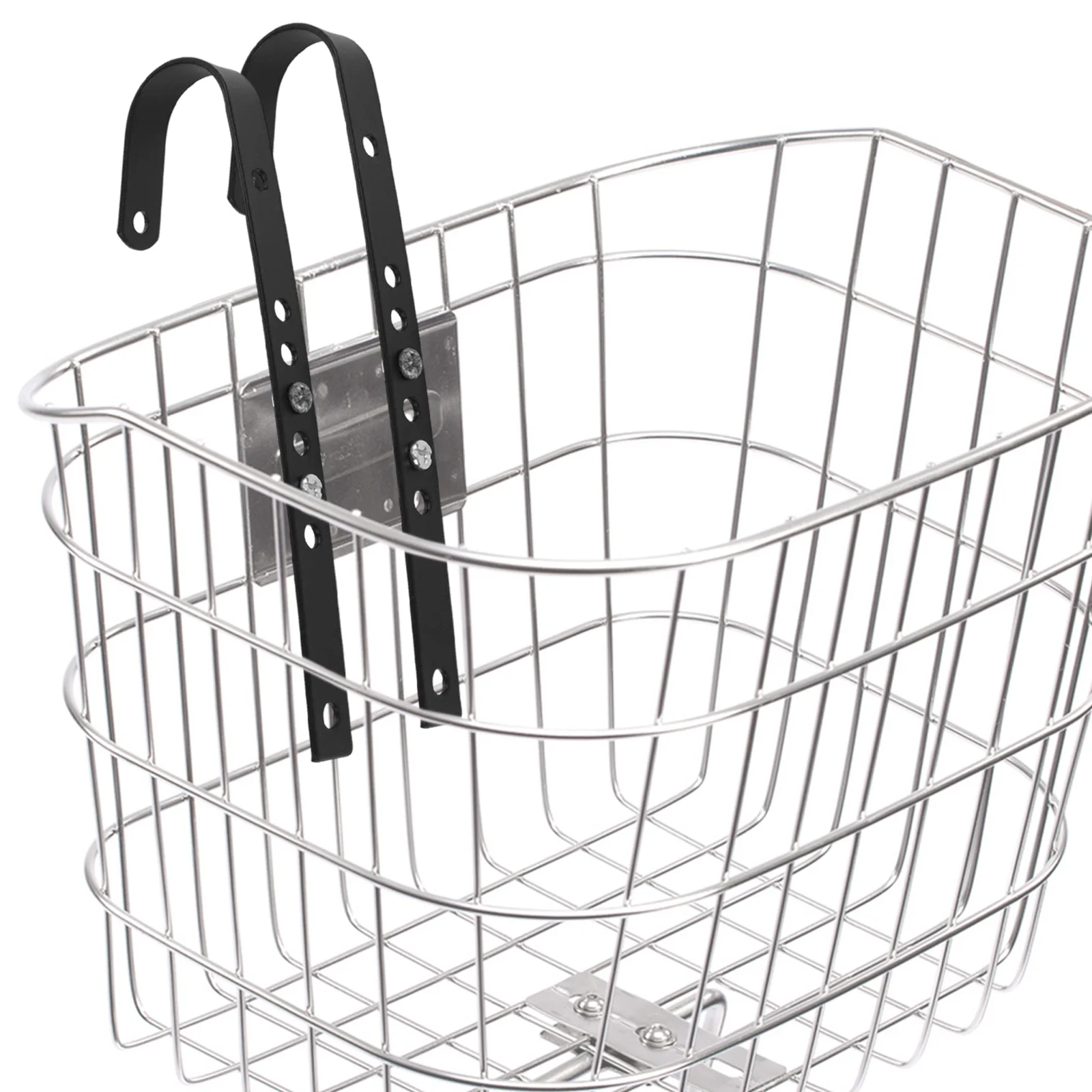 

Аксессуар для корзины для электровелосипеда, регулируемые крючки для велосипеда, более плотный материал, регулируемая по высоте, около 19 см x 1,5 см, 7,48 x 0,59 дюйма