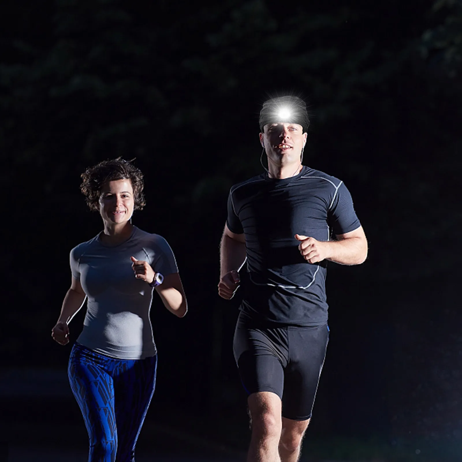 

Прочный пластиковый светоотражающий фонарь-клипса для бега, перезаряжаемый через USB, светодиодный, для активного отдыха, аксессуар для обеспечения безопасности при пробежках