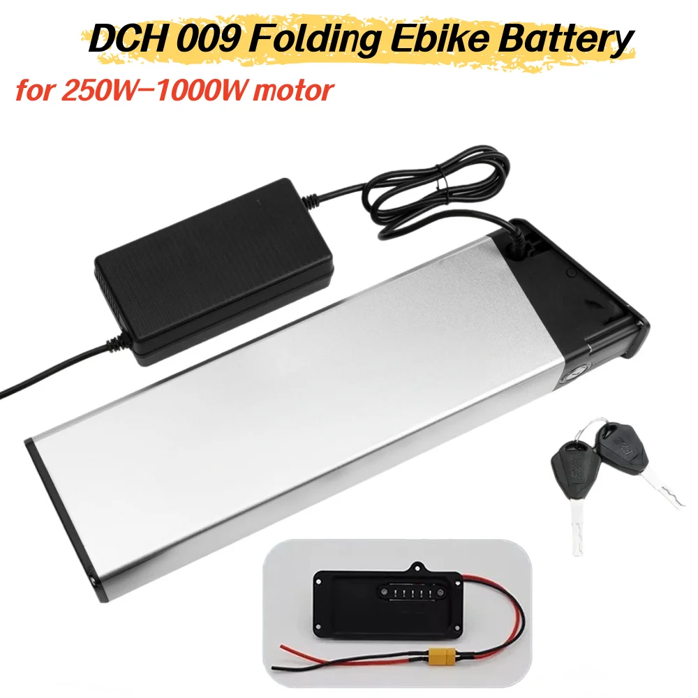 Replacement Batteries 48V/52V 13Ah/15Ah/17Ah For Ridstar Winter H20 Folding Bike For MATE X Bike Replacement Battery DCH-009