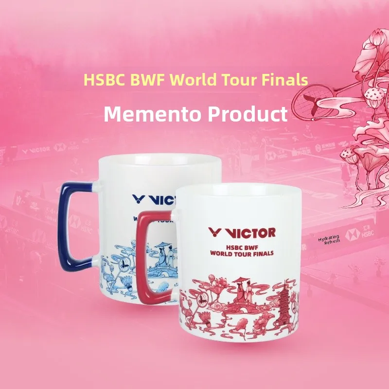 

Спортивные кружки Victor Victory: сувениры к финалу World Tour, PG4515WT25, аксессуары для бадминтона, товары для фанатов фитнеса
