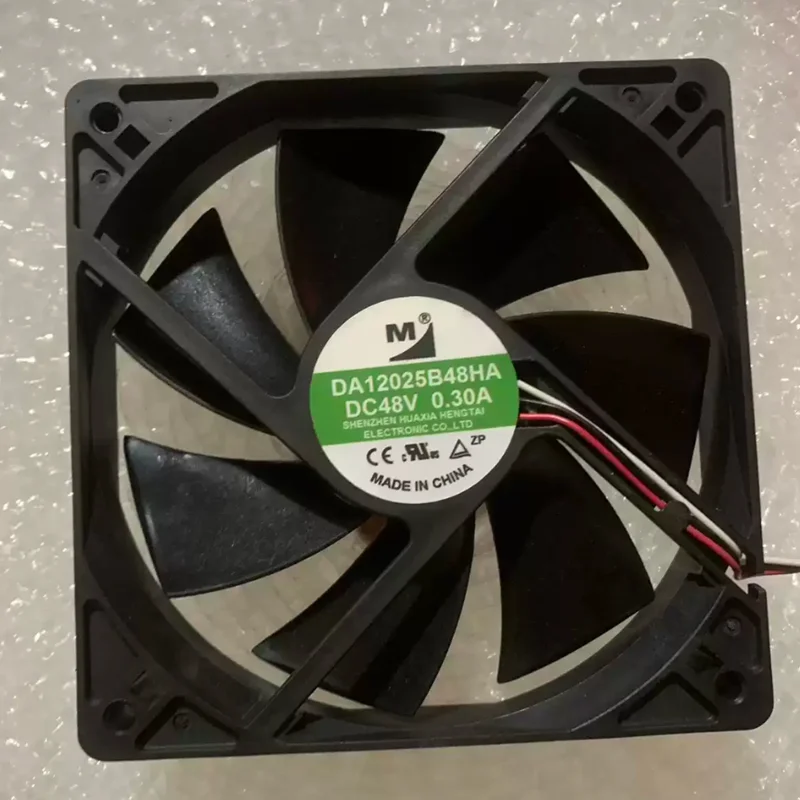 New DA12025B48HA DC48V 0.3A 12025 12CM 120x120x25mm Cooling Fan