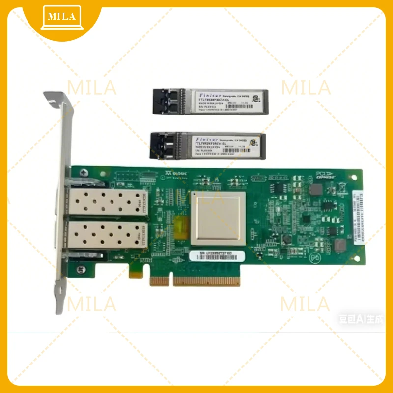 For IBM QLOGIC QLE2562 8GB Dual HBA Card Fiber Optic Card 42D0512 00Y5629 with Module
