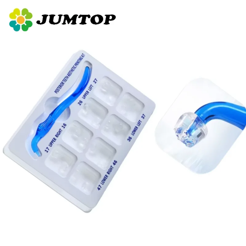 

JUMTOP стоматологические задние зубы, набор пресс-форм для эстетической печати для легкого лечения, композитные инструменты для реставрации и наполнения