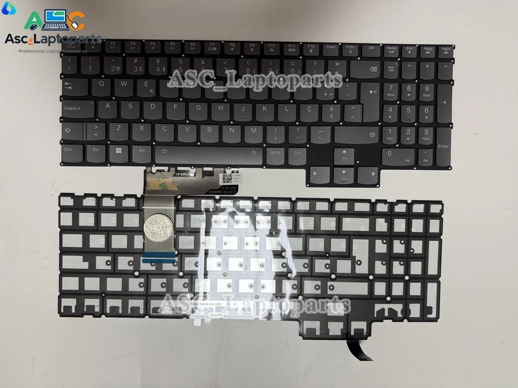 LA Spanish Czech Portuguese Keyboard for Lenovo LOQ 15irh8 82xv 15aph8 16irh8 16aph8 Gaming PH5CYXBG-3T Sn21k23308 RGB BACKLIT