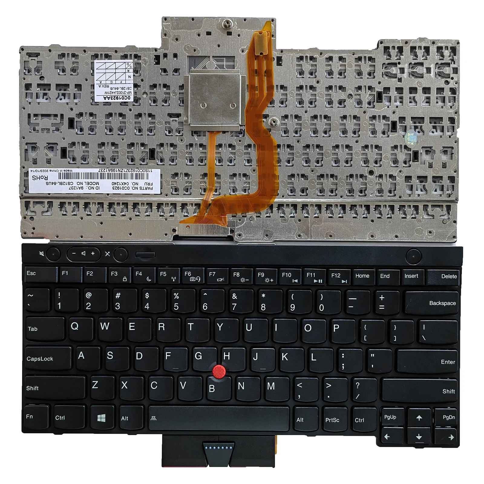 Teclado de diseño estadounidense de repuesto para ordenador portátil Lenovo Thinkpad T430 T430I T430S T530 W530 X230 X230I X230T L430 L530