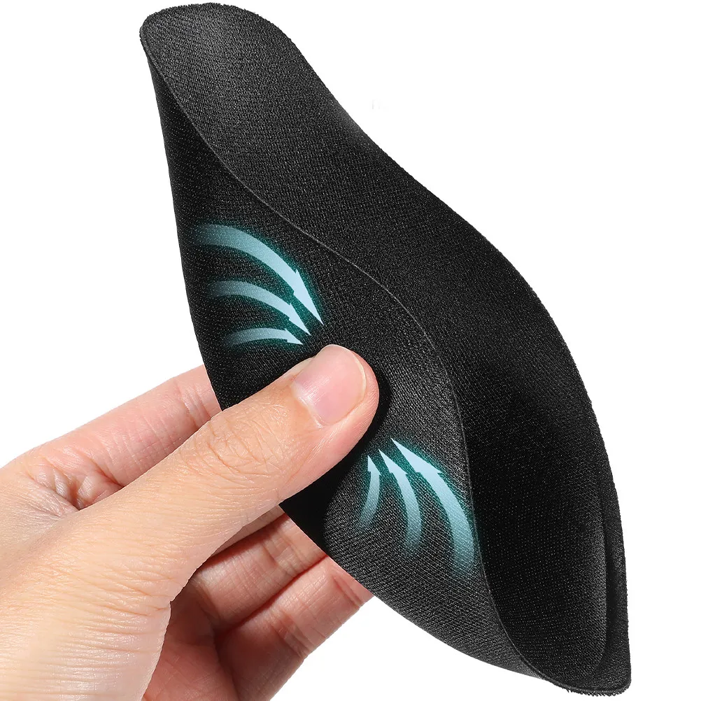 4pcs 3D Swim Trunks For Men Black Padded Bulge Enhancing Underwear Cup U-Shape Pouch Foam Support Swimwear Briefs image 6