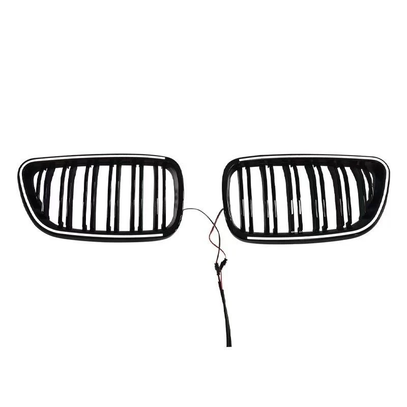 

For BMW 2 Series F22 Dual Line LED Replacement Headlights Grille PC Material Suitable for 2013-2020 Models