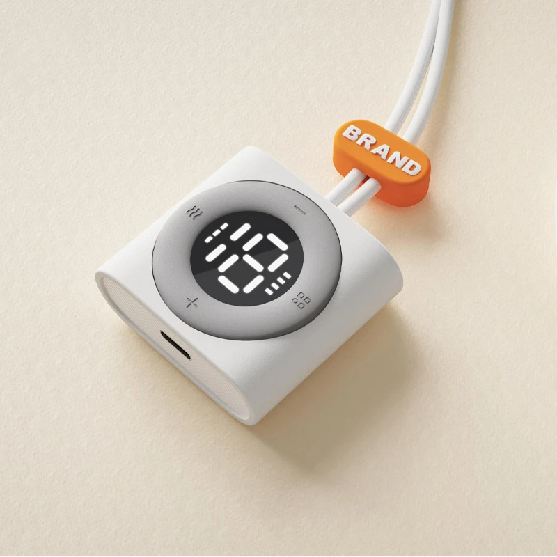 

Hanging Neck Massager Mini Micro Current Pulse Massage Hot Compress Portable Neck Protection Pendant Massagers Home Office