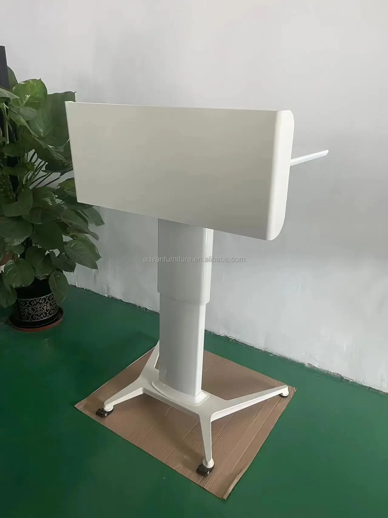 Adjustable Height Rostrum Lectern Lifter School Designs Teaching Podium School Furniture Office Teacher's Desk Table