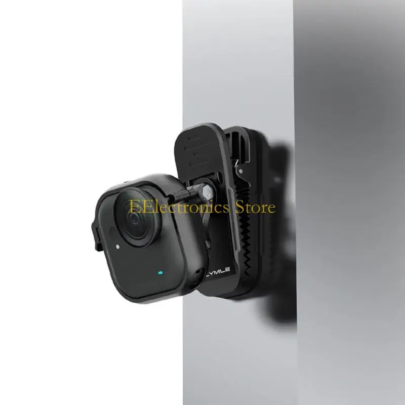 B03C Magnetic Frame Camera Cap Clamp with Wearable Fabric Clamp, Quick Attach Base and Adjustable Joint for Casual Video