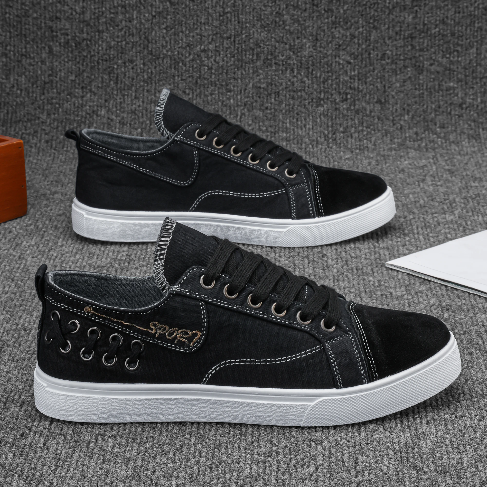 Herren Leichte und Atmungsaktive Casual Laufschuhe, Modische Outdoor-Sportschuhe für Männer