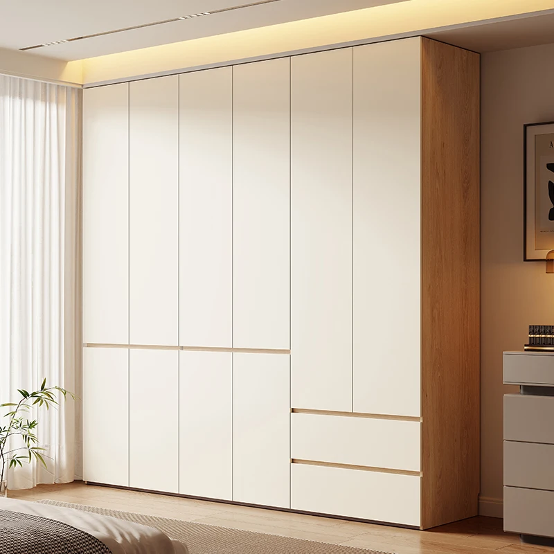 

Drawer Luxury Wardrobes Customized Rod Rack White Cute Wardrobes Storage Wooden Saving Armadio Guardaroba Bedroom Furniture