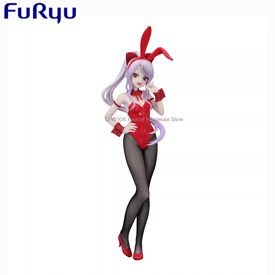 Original Genuine FuRyu BiCute Bunnies Overlord 30cm Shalltear Action Figure Collectible Model Doll Toy For Boy Droppshiping