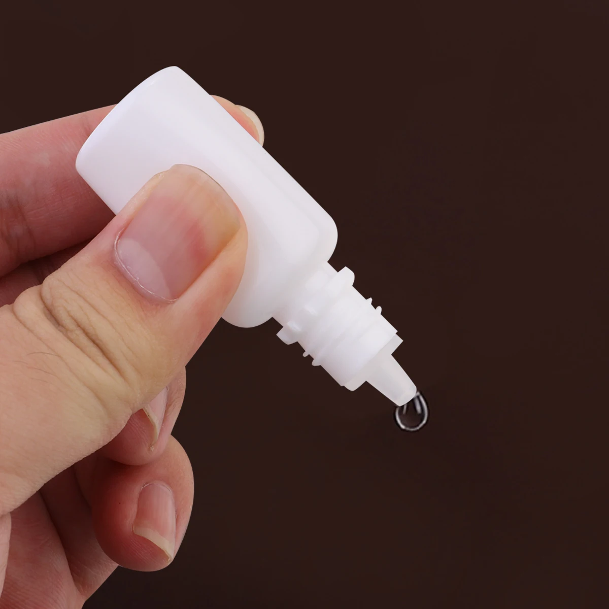 

20 Pcs Container Anti-theft Cover Eye Drop Glass Refillable Empty Dropper