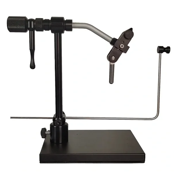 Rotary Fly Tying Vise with Dual Ball Bearings, 360° Rotation Adjustable Tension Fly Fishing Tool for Professional Fly Tying