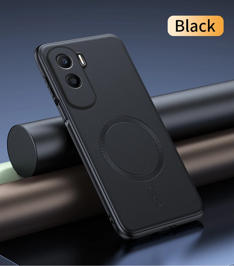Para Honor X50i funda protectora de cuero magnética para Honor X50i alta calidad antihuellas antideslizante PC + TPU