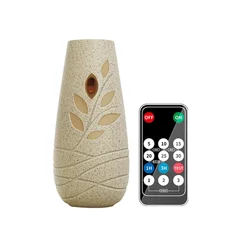 1Pc Eco-Friendly Leaf-Shaped Fragrance Diffuser Has An Automatic Timer And Is Suitable For Use In Homes And Offices