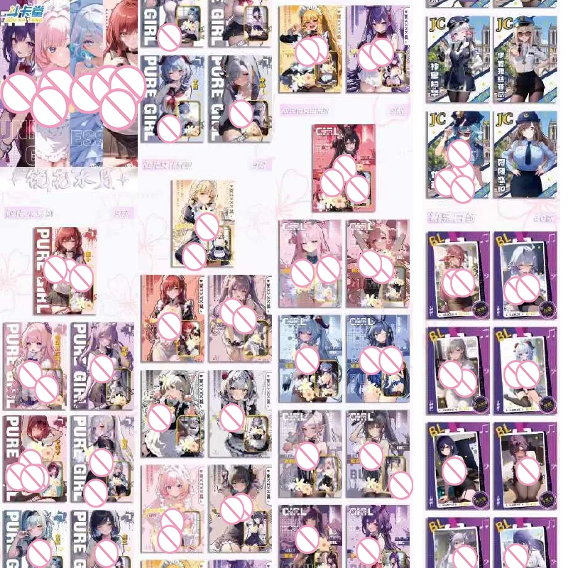 New Goddess Story: Mirror Flowers and Water Moon TCG Trading Card Game - Anime Collectible Mini Box Set