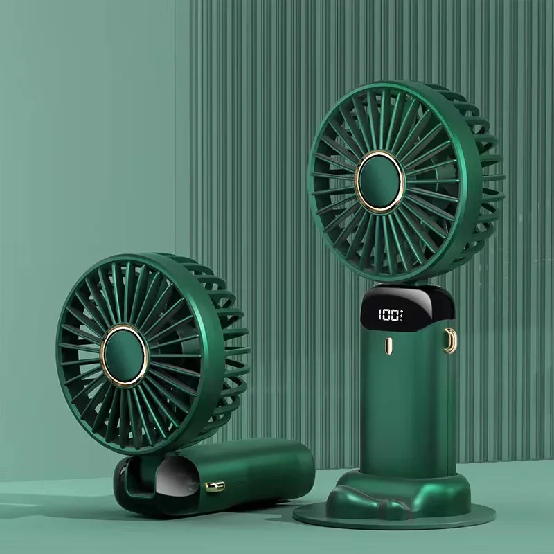 

Rechargeable Portable Fan Summer Gadgets Nature Hike Mini Air Blower Cooler Conditioner Folding Wireless Electric Cooling Home