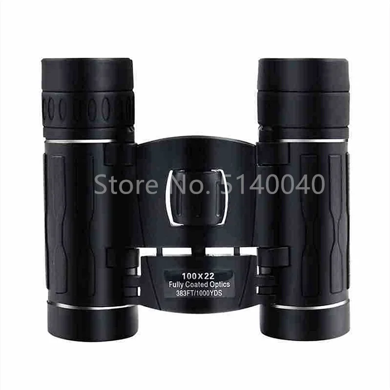 

100x22 HD Powerful Binoculars Long Range Folding Mini Telescope BAK4 FMC Optics For Hunting Sports Outdoor Camping Travel