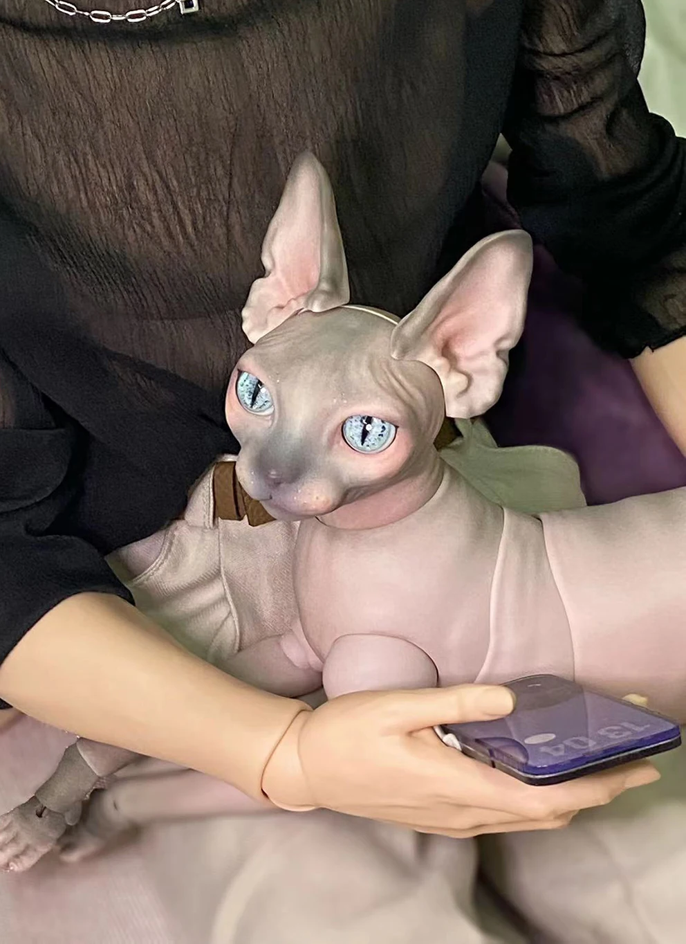 

SD Doll bjd 1/4 popovy The SphinxA birthday present High Quality Articulated puppet Toys gift Dolly Model nude Collection