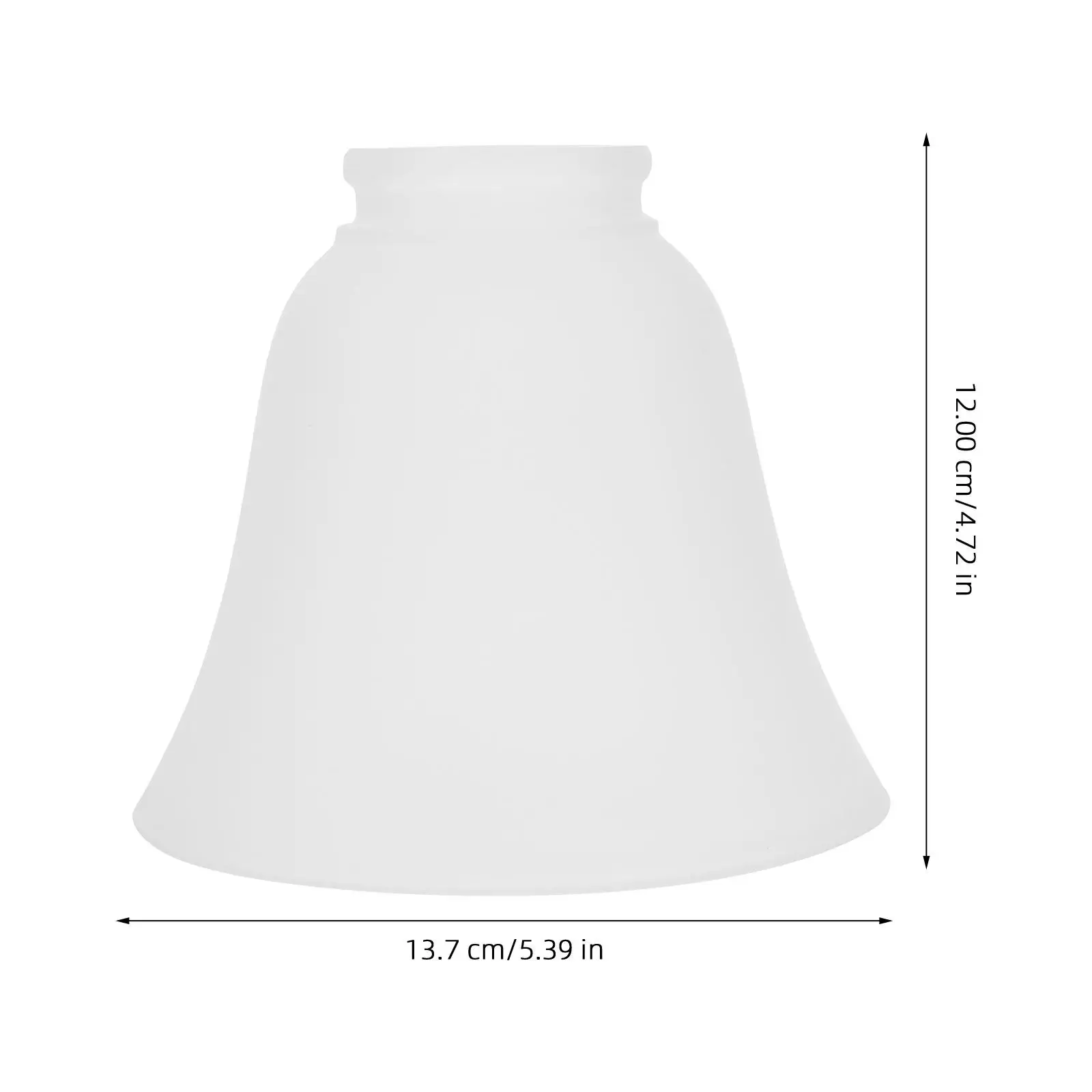 Glass Lampshade Frosted Replacement Pendant Lamp Cover Ceiling Light Fixture E27 Glass Shade for Hanging Light Decorative Lamp