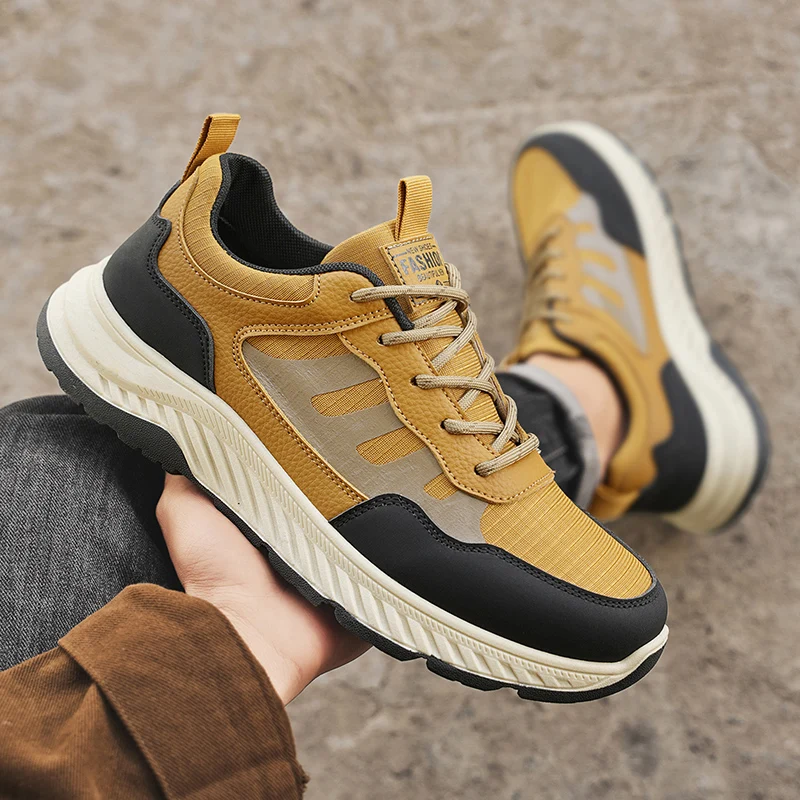 

2025 New Men's Board Shoes,sneakers,skate shoes,Casual Shoes High-Quality Anti-Odor Affordable Casual Travel Soft Sole Durable