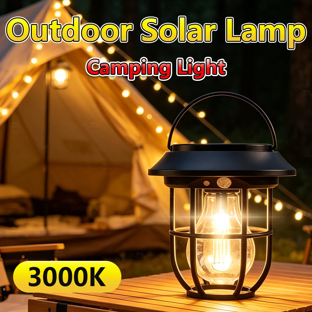 Outdoor Lighting Permanent - Açık Hava Güneş Enerjili Kamp Duvar