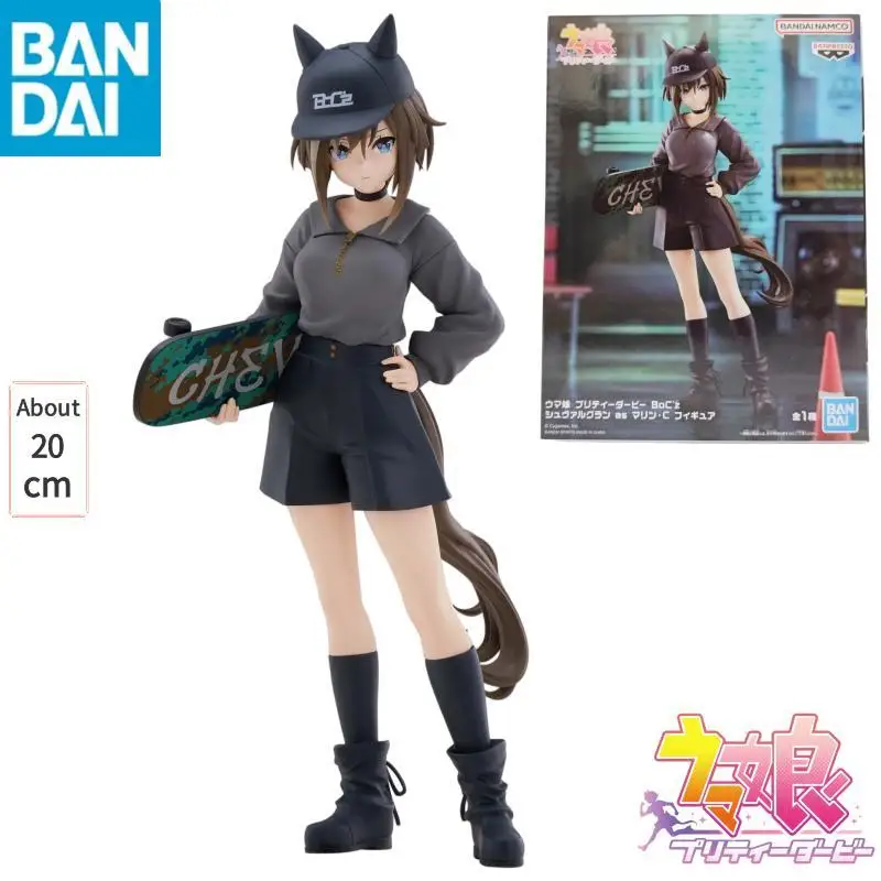 

Оригинальные аниме-фигурки BANDAI Uma Musume Pretty Derby Cheval Grand BoC'z, рождественские подарки, коллекция ПВХ, модель куклы, игрушки