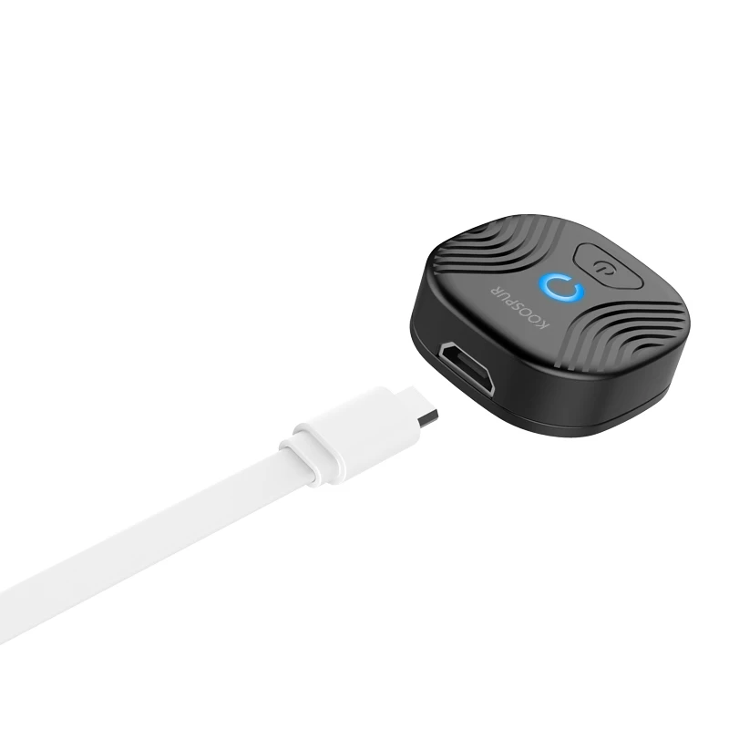 Coollang-Sensor inteligente para raqueta de tenis, Analizador de movimiento con Bluetooth 4,0, Compatible con Android e IOS