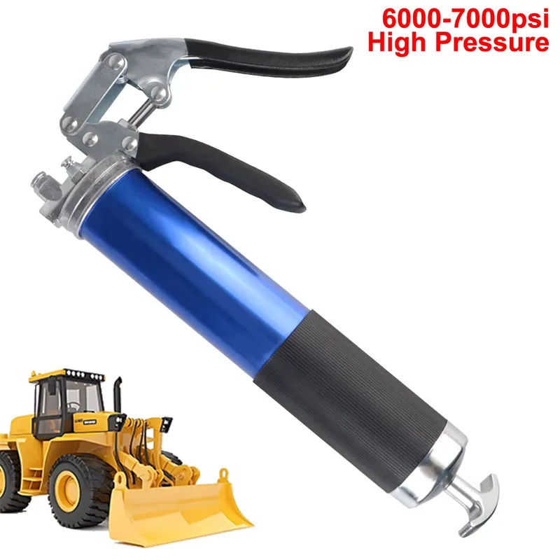 

Комплект масляного смазочного пистолета Сверхмощный ручной пистолетный насос высокого давления с муфтой 400CC для технического обслуживания и тяжелых машин