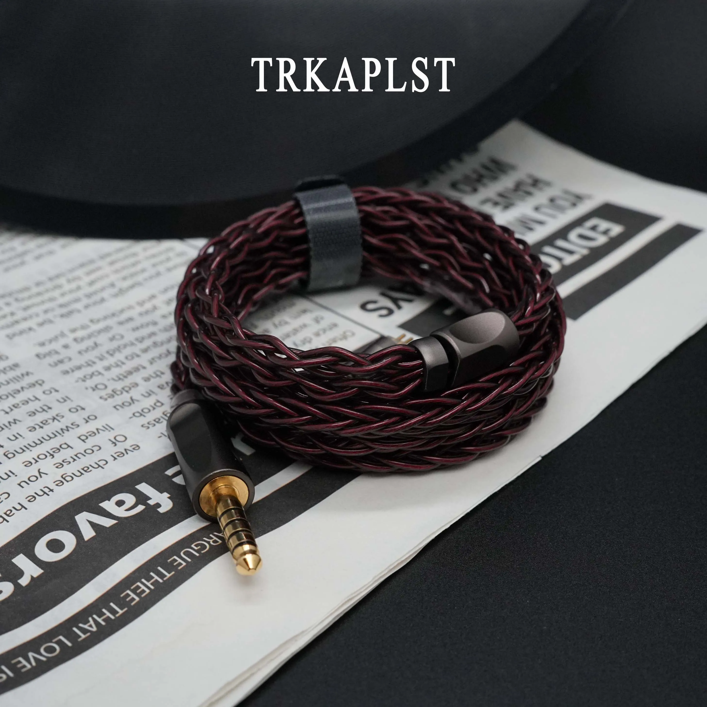 TRKAPLST-26 Furukawa Silver‑Copper Alloy+Oil‑Impregnated Graphene IEM Cable 2.5 3.5 4.4mm With IE900 0.78mmPIN MMCX For HIFIMAN