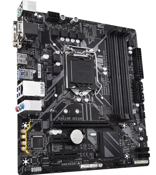 ใหม่สําหรับ Gigabyte B365M DS3H เมนบอร์ด 6 7 8 9th Gen CPU