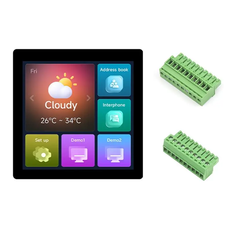 

ГОРЯЧАЯ НОВИНКА! Отладочная плата A72T ESP32 S3 с 4-дюймовым сенсорным ЖК-дисплеем, поддержкой Wi-Fi и Bluetooth для умных выключателей, HMI, разработки GUI на LVGL