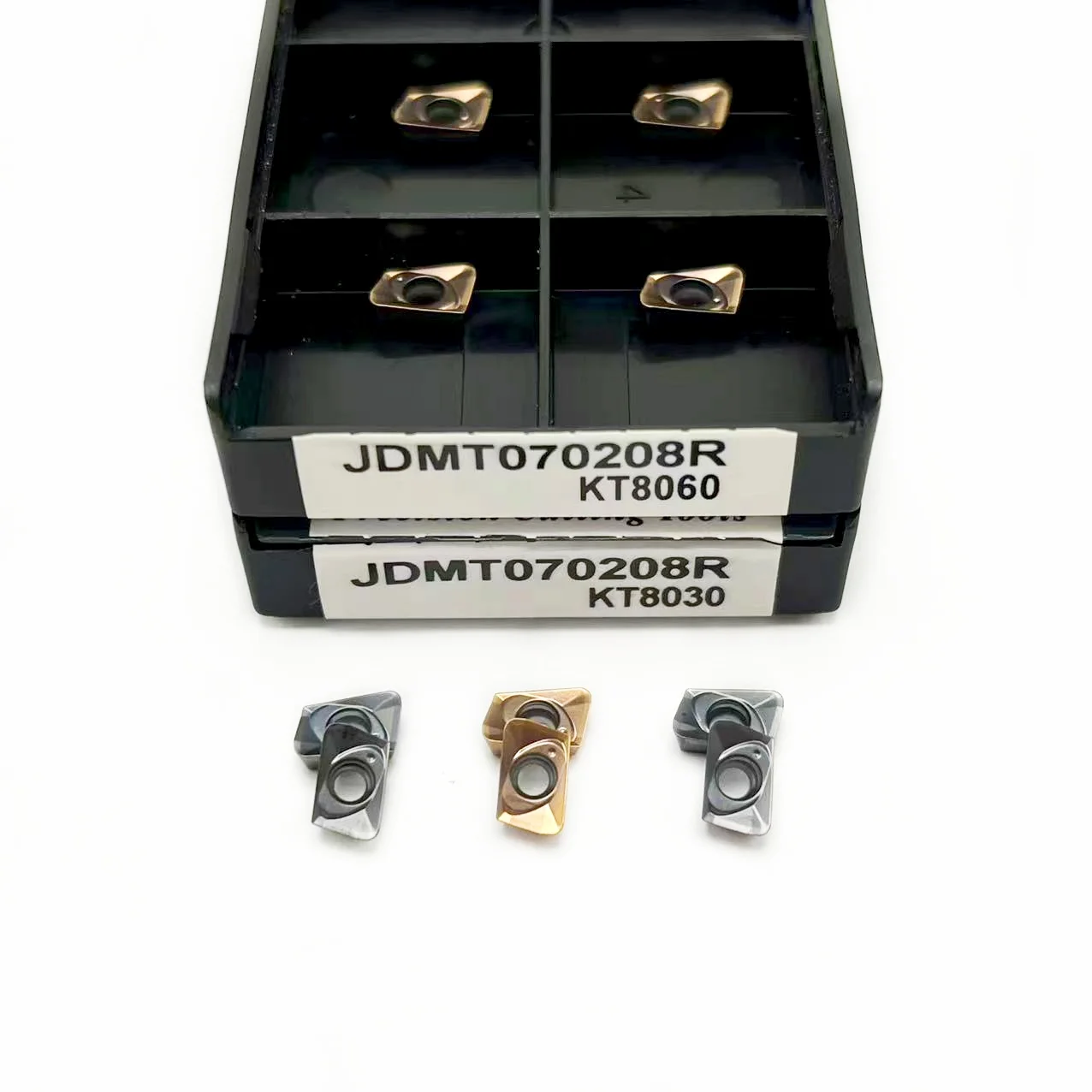 

10 шт. твердосплавные квадратные плечевые фрезерные пластины с ЧПУ JDMT 070204 R 08R Быстрая фрезерная пластина вперед для обработки нержавеющей стали