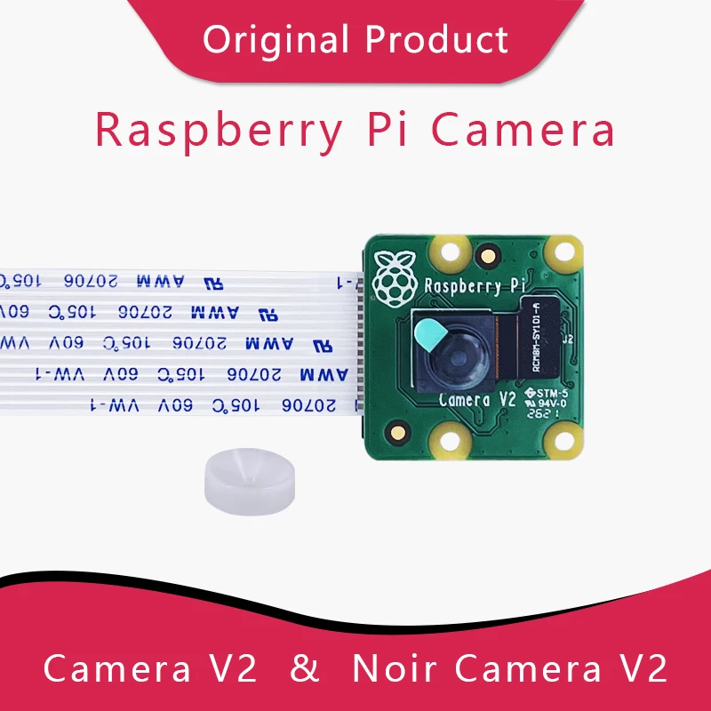 

Оригинальный модуль камеры Raspberry Pi V2 Pi NoIR Модуль камеры V2 IMX219 8MP Датчик THSER101 КАБЕЛЬ РАСШИРИТЕЛЬ ДЛЯ RASPBERRY PI 2/3/4