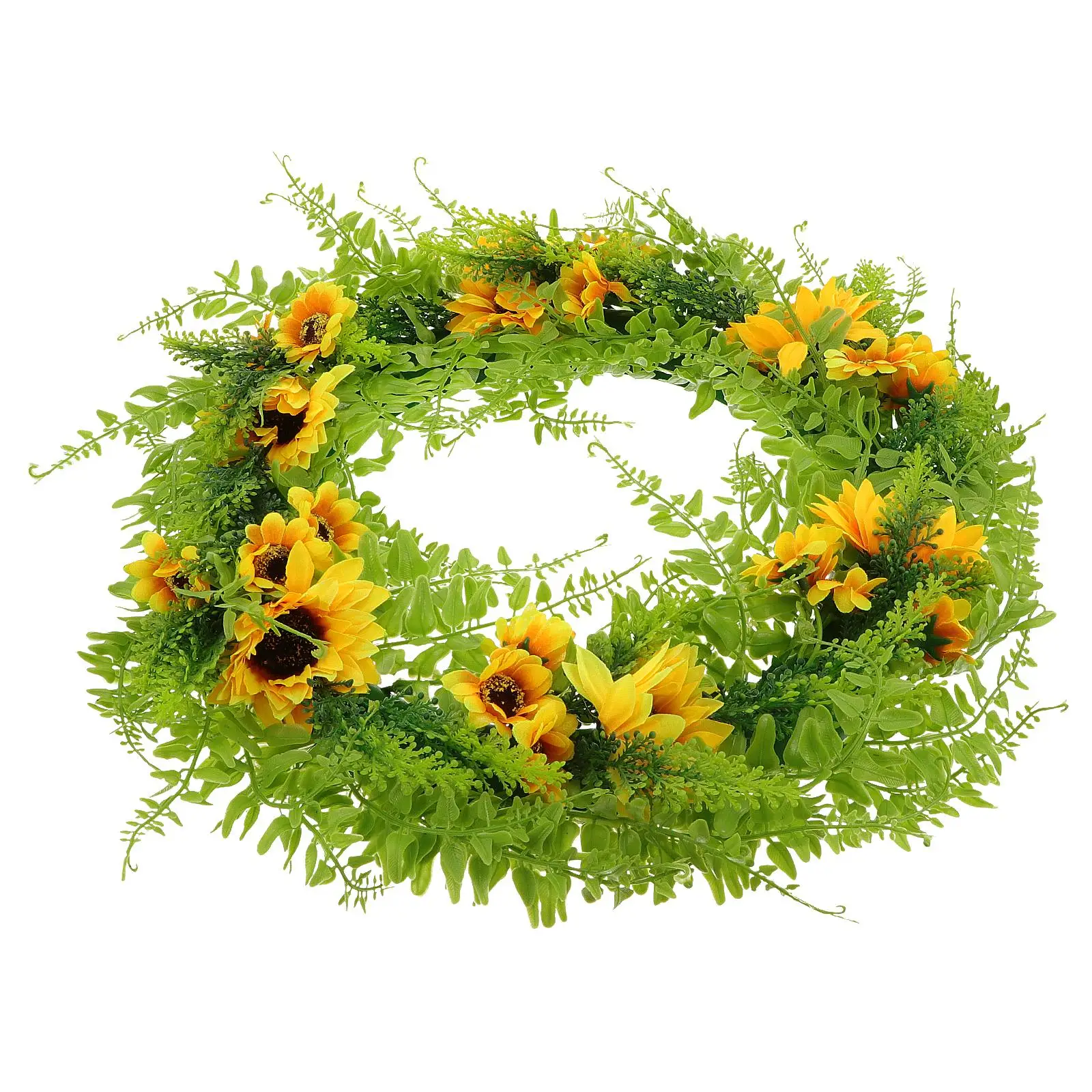 

Artificial Wreath DecorDecorative Decorative Wreath Vivid Natural FormDoor PendantAtmosphere Household Floral