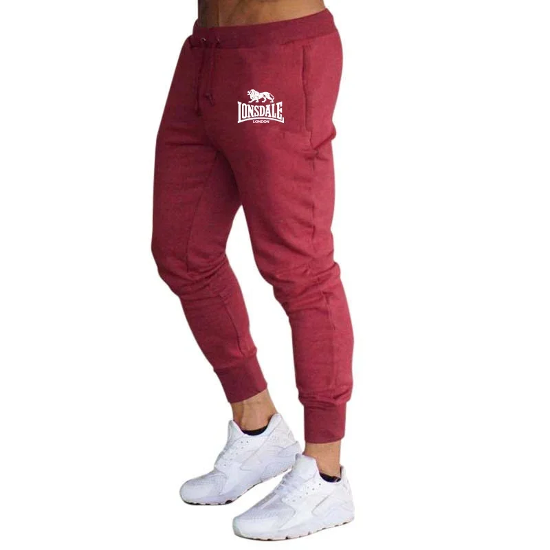 Lonsdale Spring And Autumn New Style Printing Mens Casual Joggers Sweatpants Fitness Workout Track Pants Male Fashion Trousers