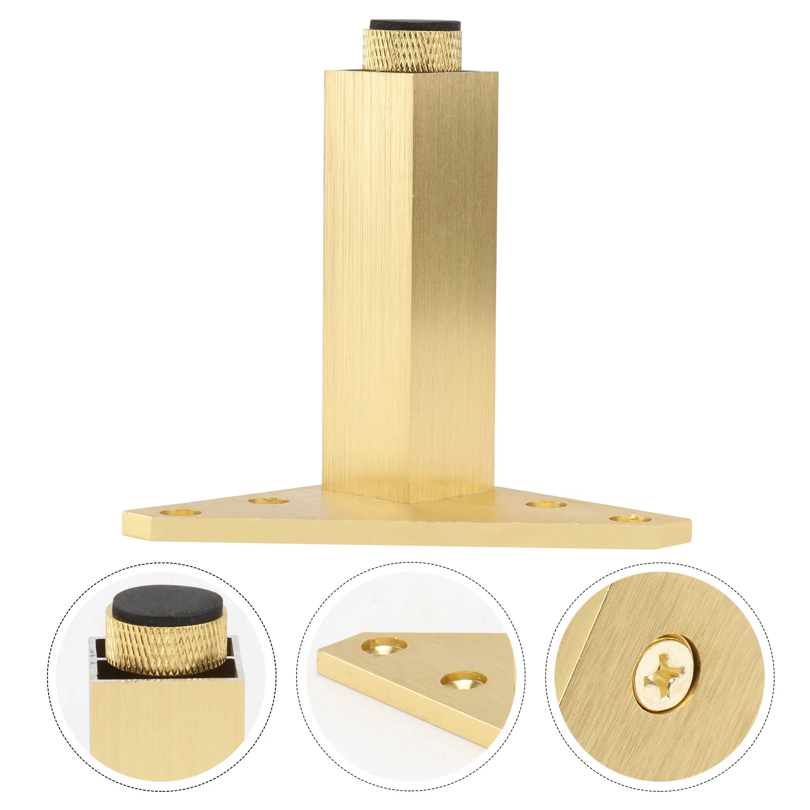 

4Pcs Aluminum Alloy Support Legs 10Cm Adjustable Furniture Support Leg for Sofa Table Chair Tea Table Cabinet Multi-Purpose