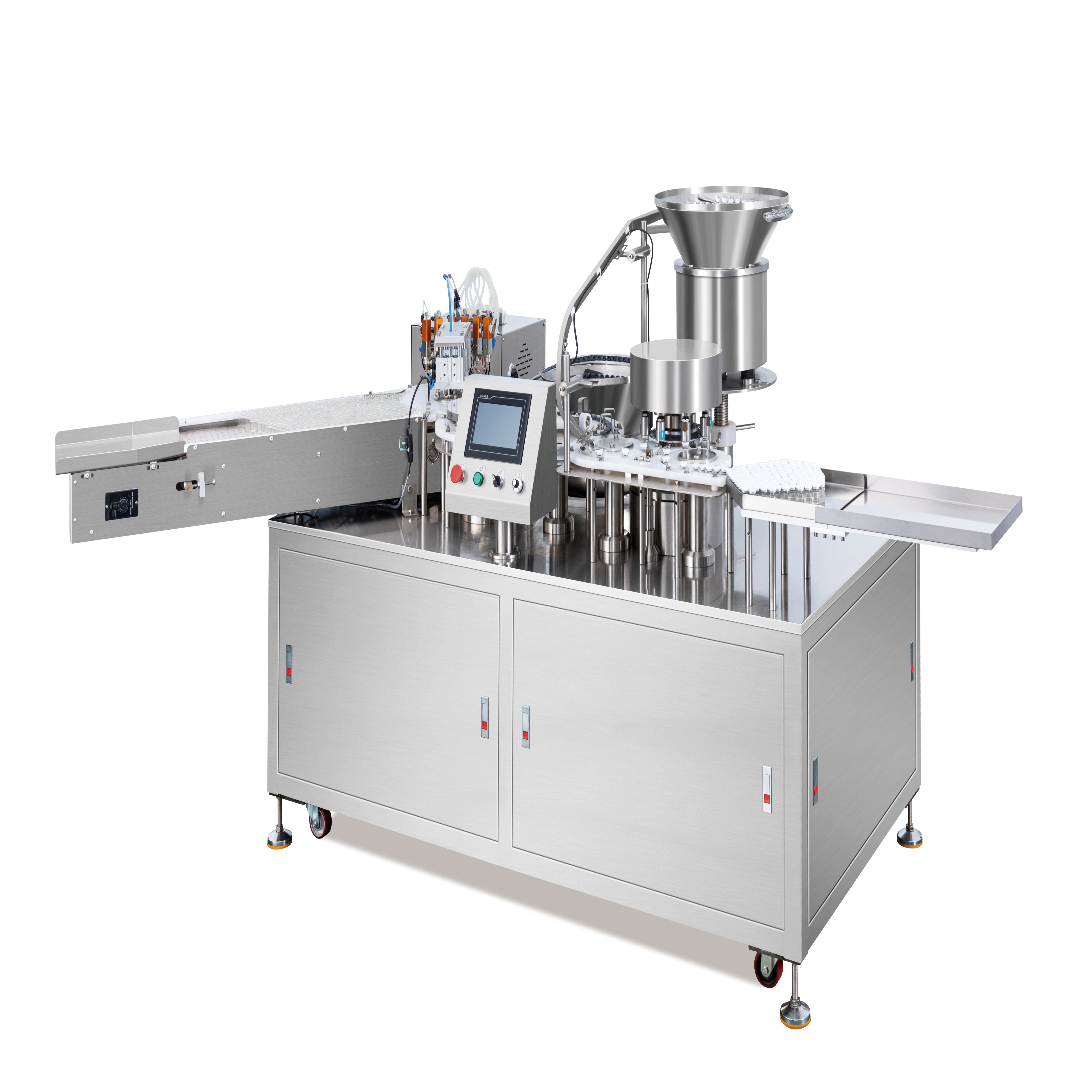 Precision Vial Filling System with Automatic Liquid Level Control