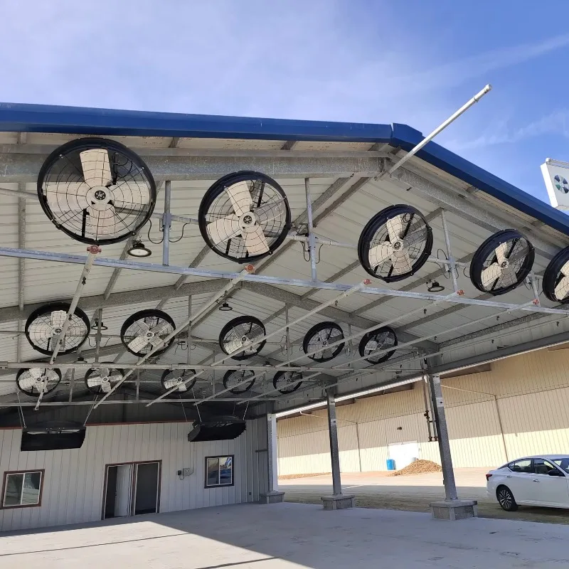 App Control Rare Earth PMSM Motor Industrial Axial Flow Fan Ventilation Livestock and Poultry Cooling Circulation Fan