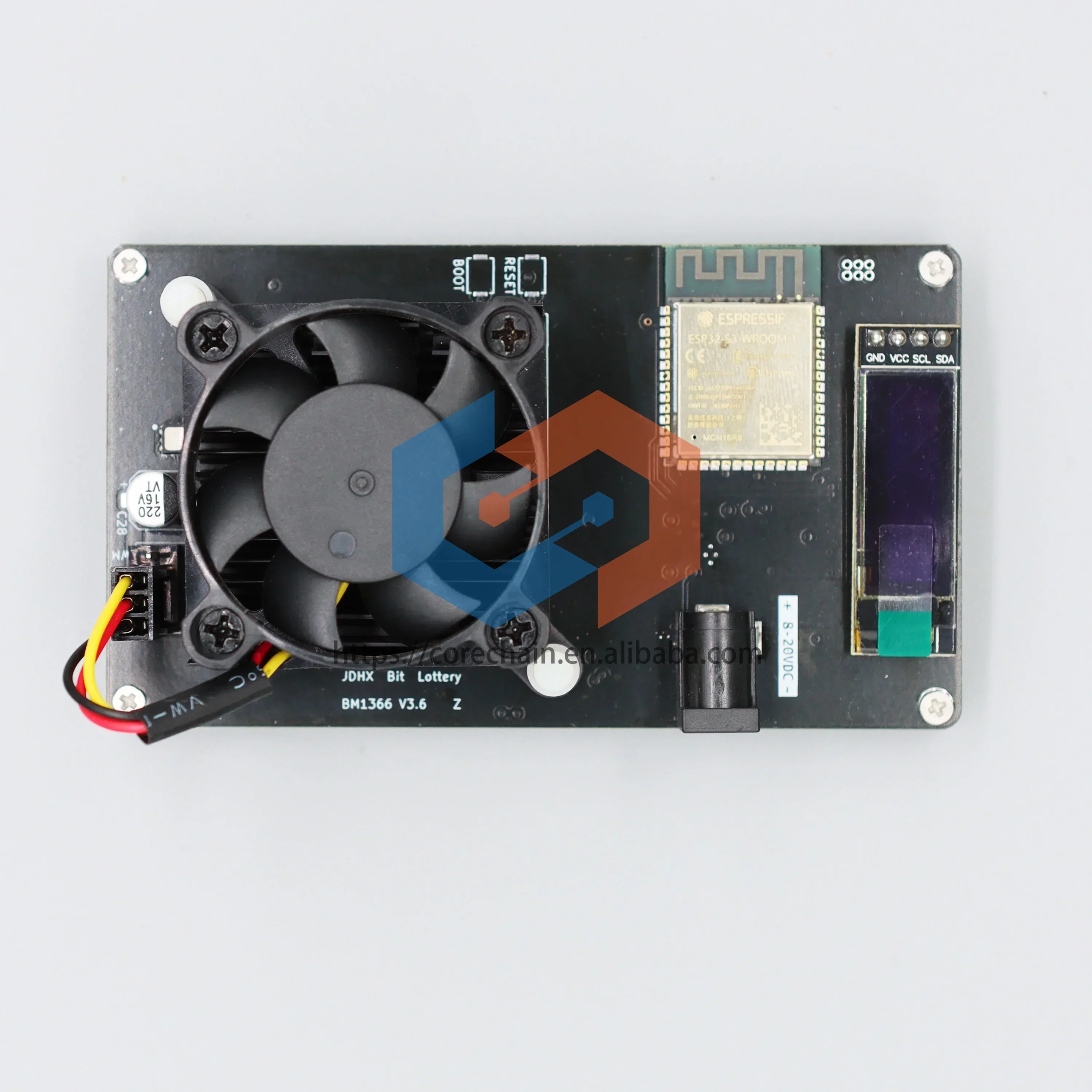 

Оптовая продажа с фабрики Bitaxe Ultra DIY Kit 500GH/S BM1366 Asic Chip Sha256 Мини-сервер ASIC с открытым исходным кодом и блоком питания