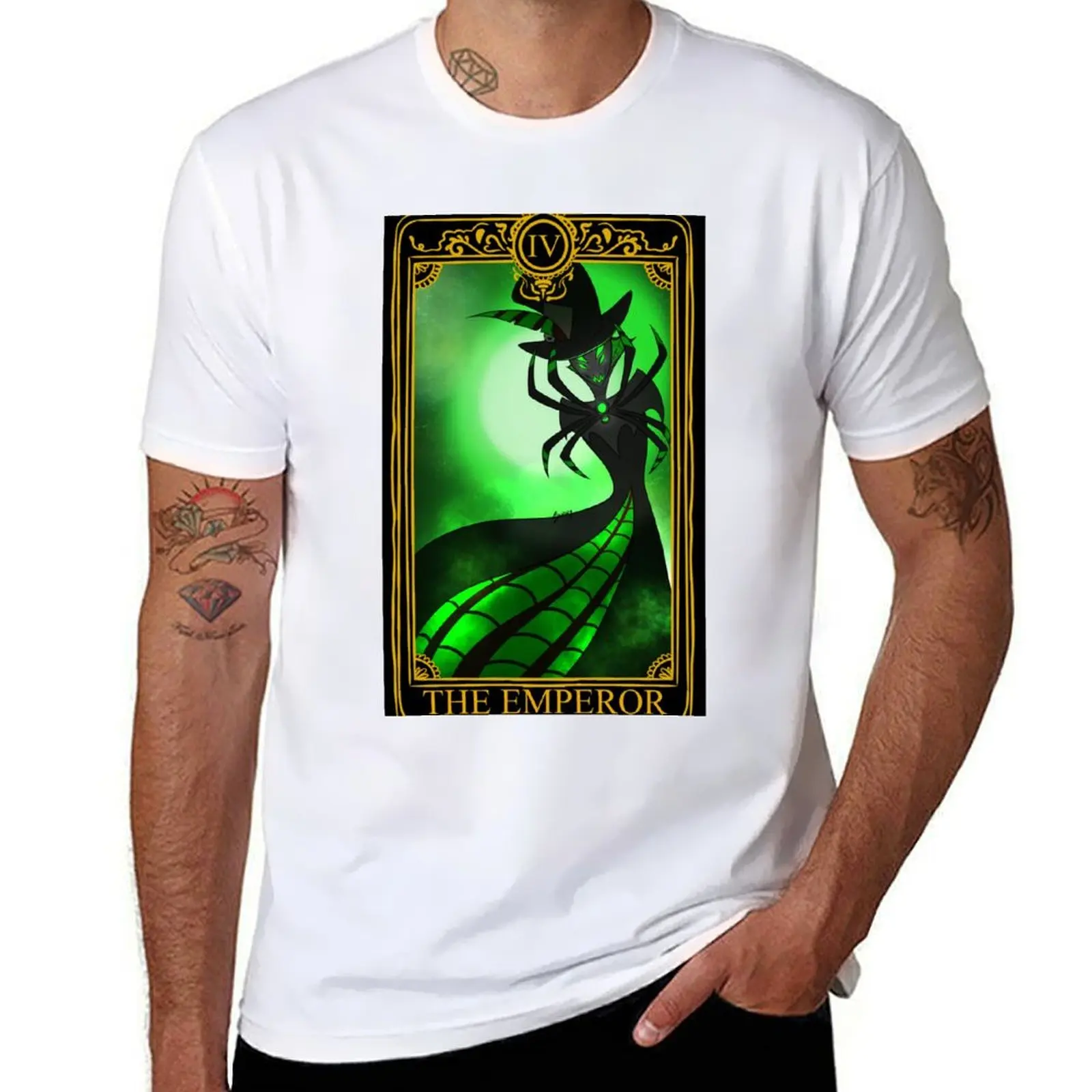 

Zestial Tarot T-Shirt man t shirts for men casual t shirts for man cotton soft T-Shirt