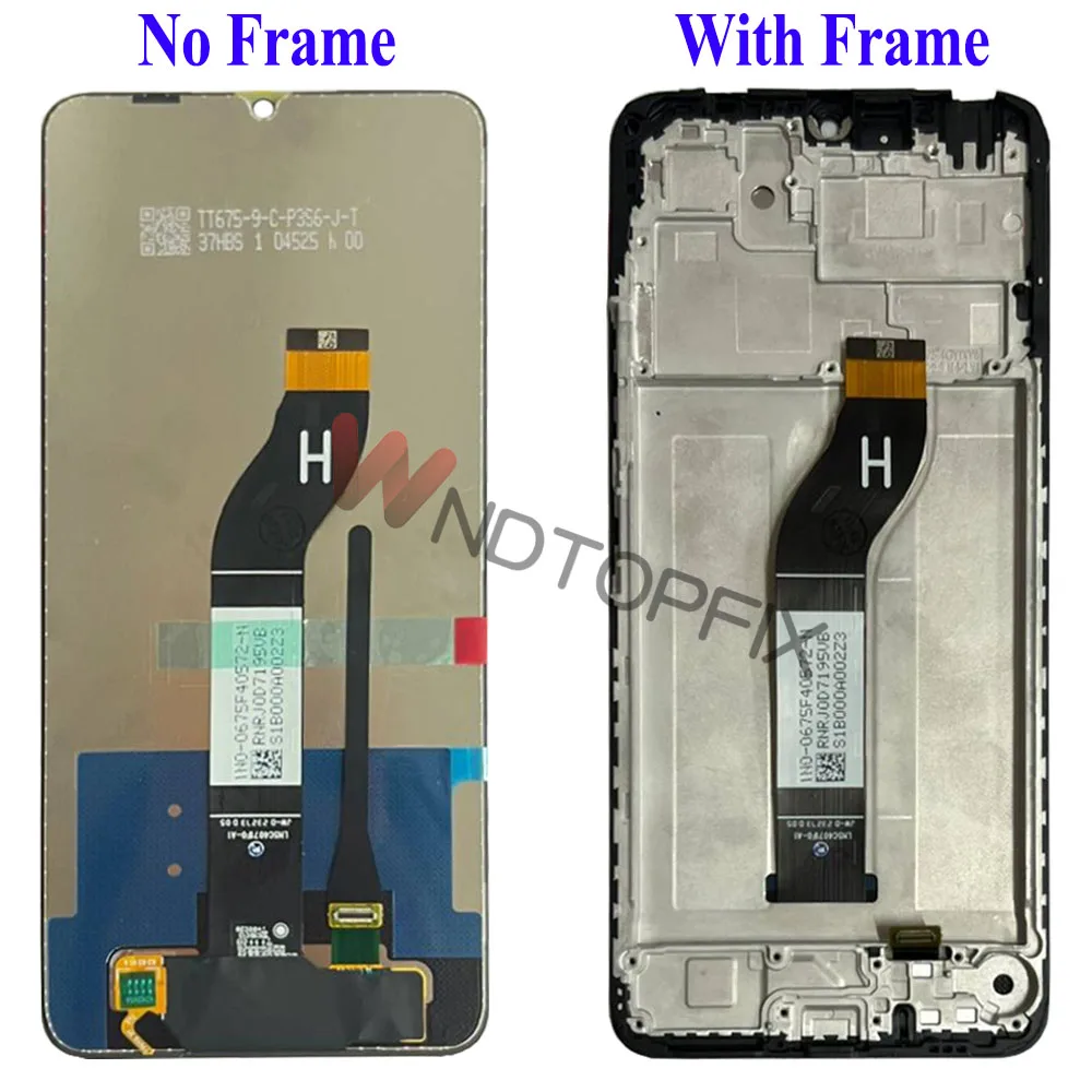 Tested Well 6.74'' For Xiaomi Redmi 13C LCD 23100RN82L Display Touch Panel Screen Assembly Pantalla For Redmi 13c LCD Screen