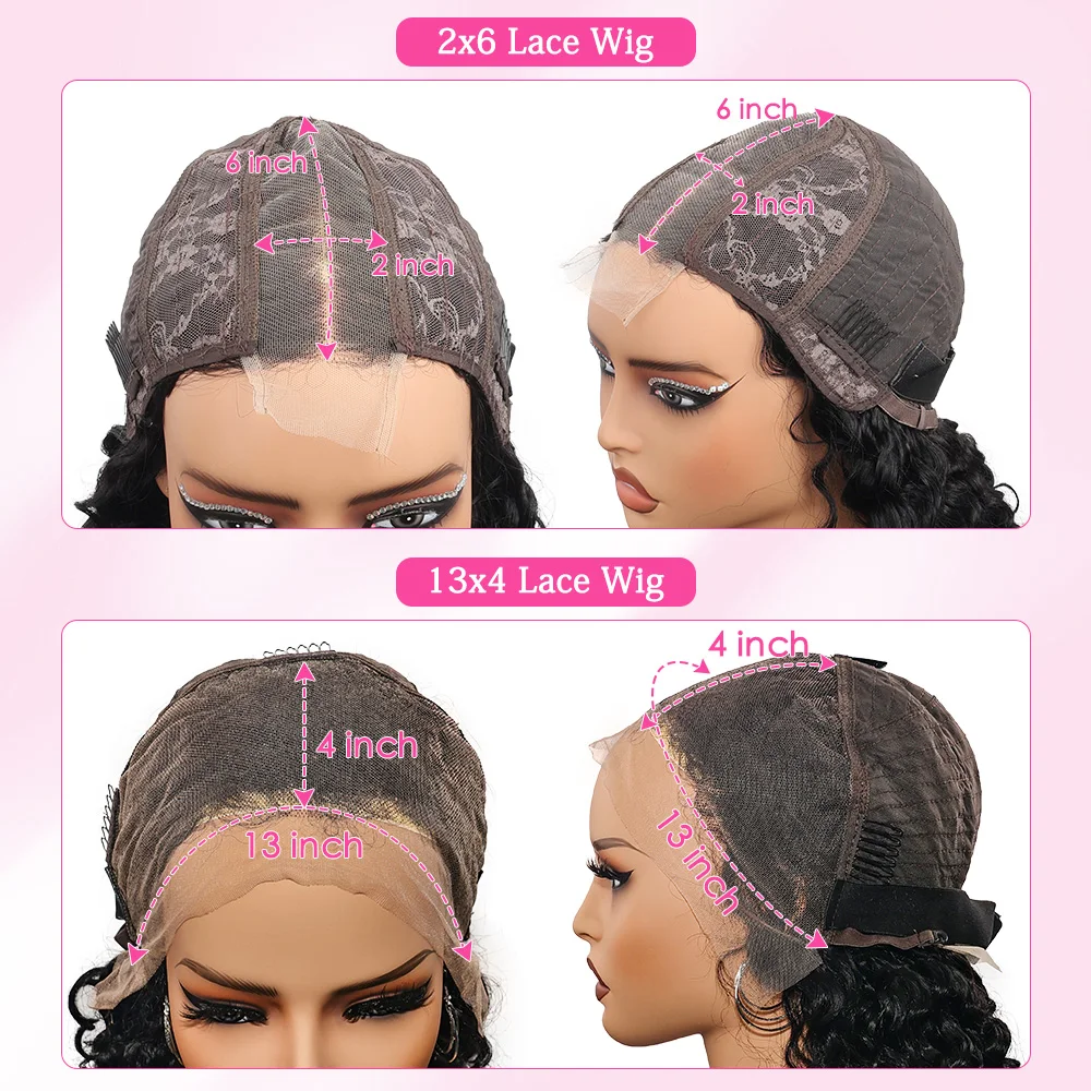 Water Wave Lace Closure Wig Image 8