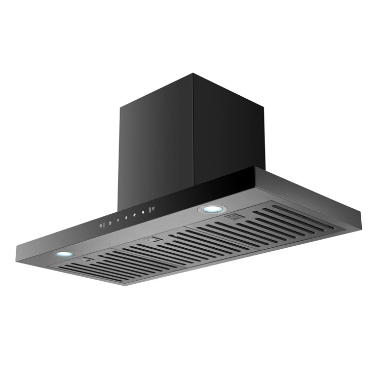 شفاط المطبخ التجاري ذو الطراز الجديد مع شفاط عادم من الفولاذ المقاوم للصدأ