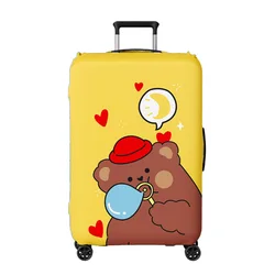 2023 Lente Mode Sport Trolley Case Cover Roller Reiskoffer Cover Schattige Cartoon Rollende Bagagehoes