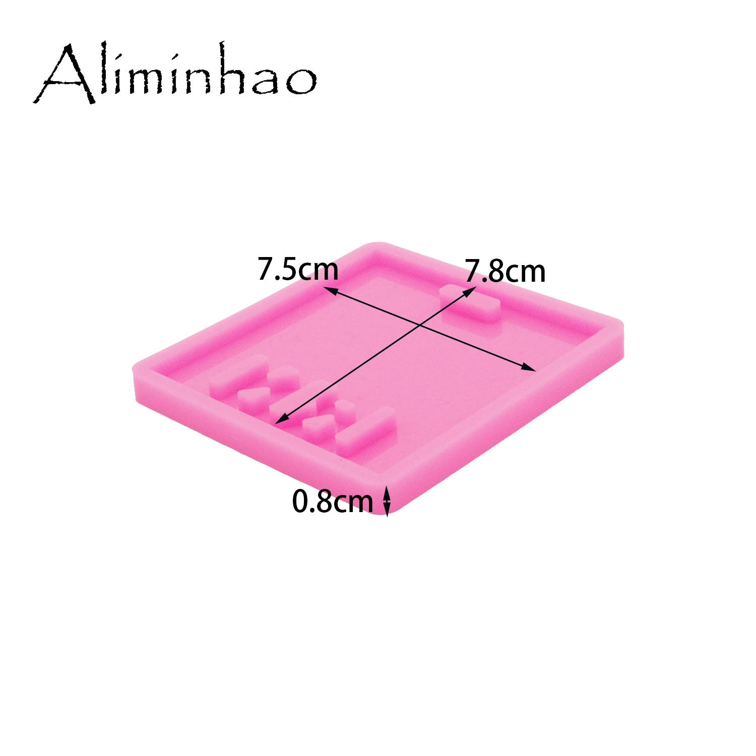 DY1155 Resin Mold for CMA, LPN, LVN, RN, NURSE, XRAY Badge Backing, Shiny Silicone Mold Resin Craft