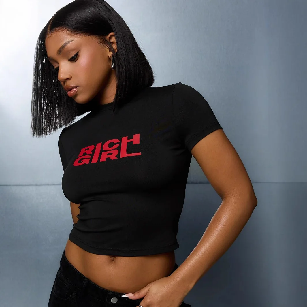 

Sexy Graphic T Shirts Fashion Top Printed Sweatshirts Streetswear 2025 Summer Clothes Women Y2K Cropped Tank Tops Tees
