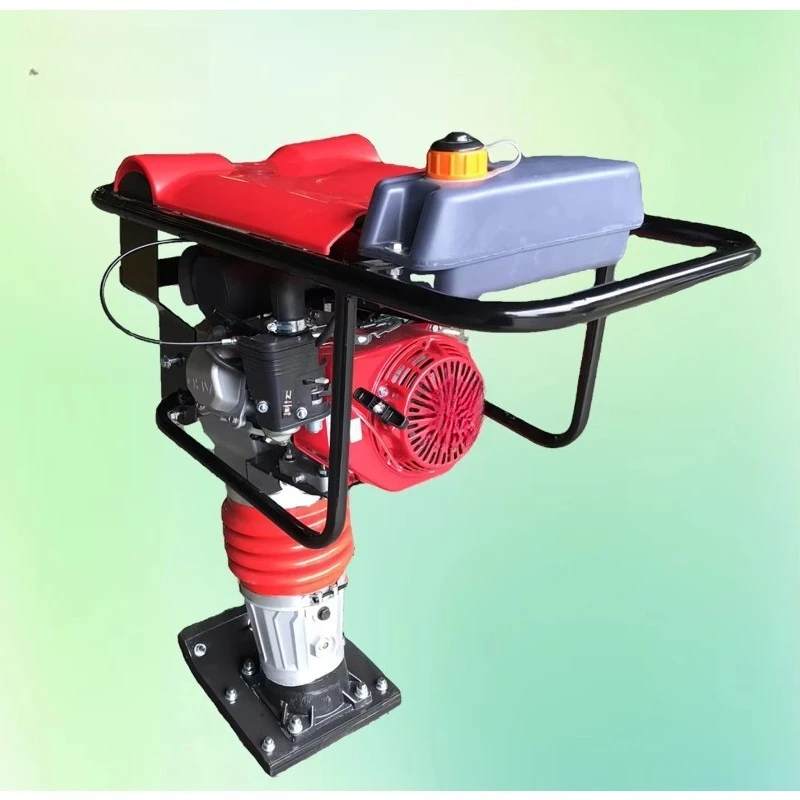 Earth Sand Soil  Impact Jumping Jack Compactor Tamper Vibrating Tamping Rammer